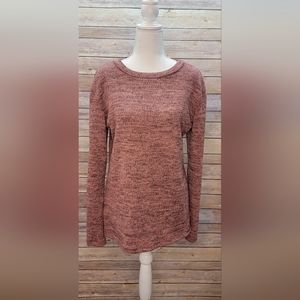 Filly Flair "Feeling Beautiful Sweater in Mauve" - Medium